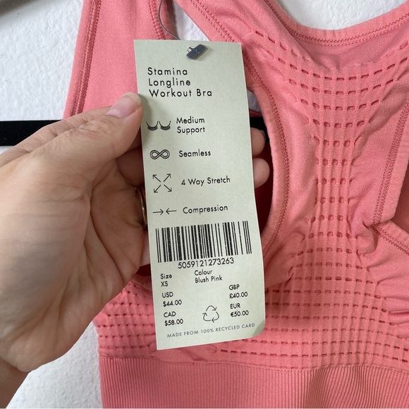 Sweaty Betty Stamina Longline Workout Bra - Picture 6 of 10